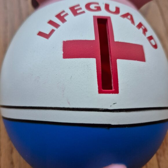 Old Navy Piggy Bank 2014 Lifeguard Collectible PVC - Picture 11 of 11